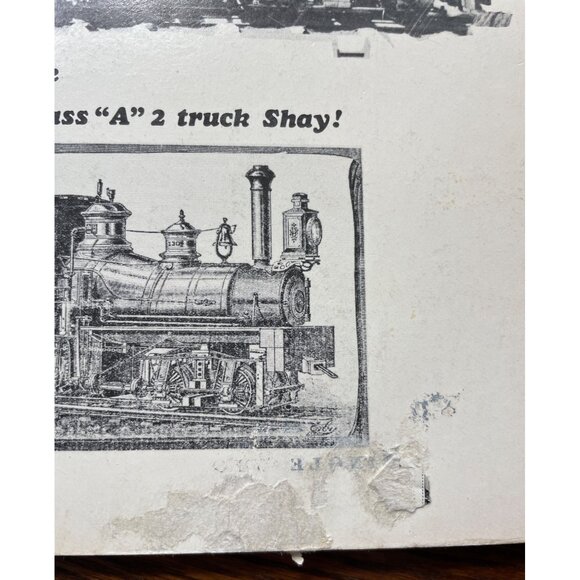 VTG Shay Modelers Handbook Series Class B and Class C Model Trains - Read - Picture 16 of 16